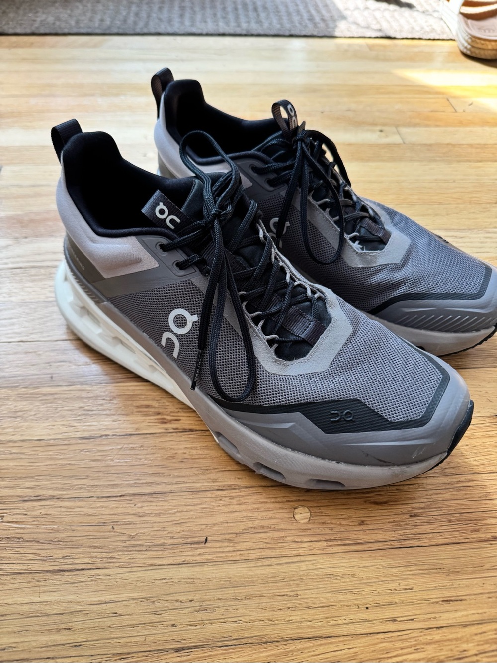 On Running Running Men's Cloudnova X Sneakers - Gray/Black